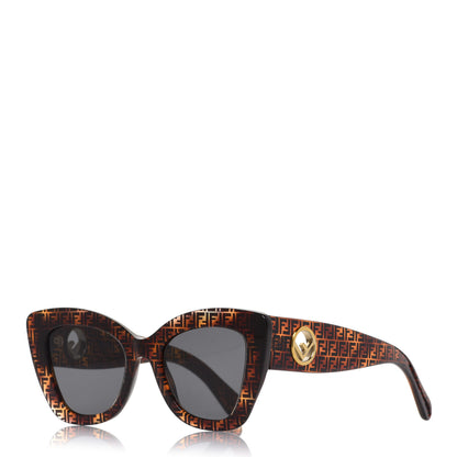 Fendi Acetate F is Fendi FF 51mm Cat Eye Sunglasses 0327/S Tortoise Camouflage 1 of 7