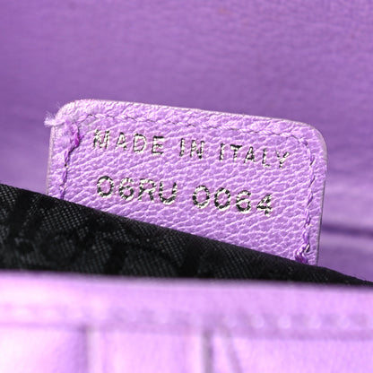 Christian Dior Calfskin Mini Saddle Bag Light Purple 6 of 10
