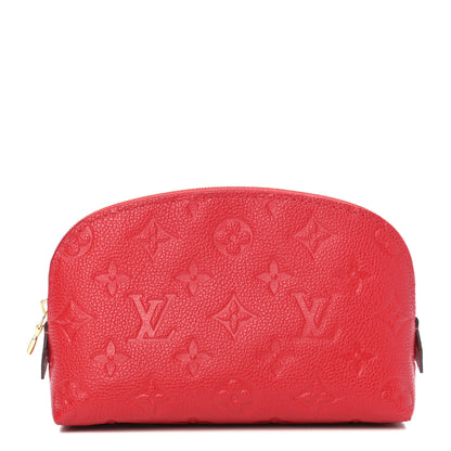 Louis Vuitton Empreinte Cosmetic Pouch Scarlet 1 of 6