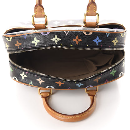 Louis Vuitton Monogram Multicolor Trouville Black 4 of 10