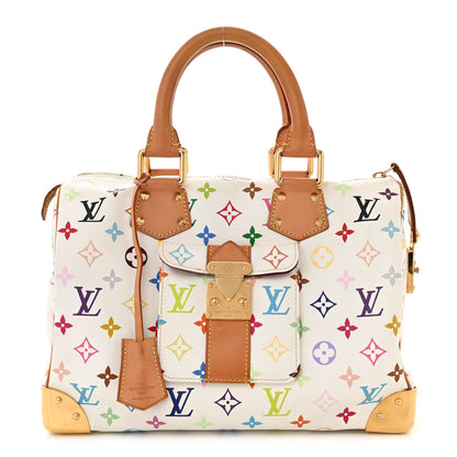 Louis Vuitton Monogram Multicolor Speedy 30 White 1 of 9