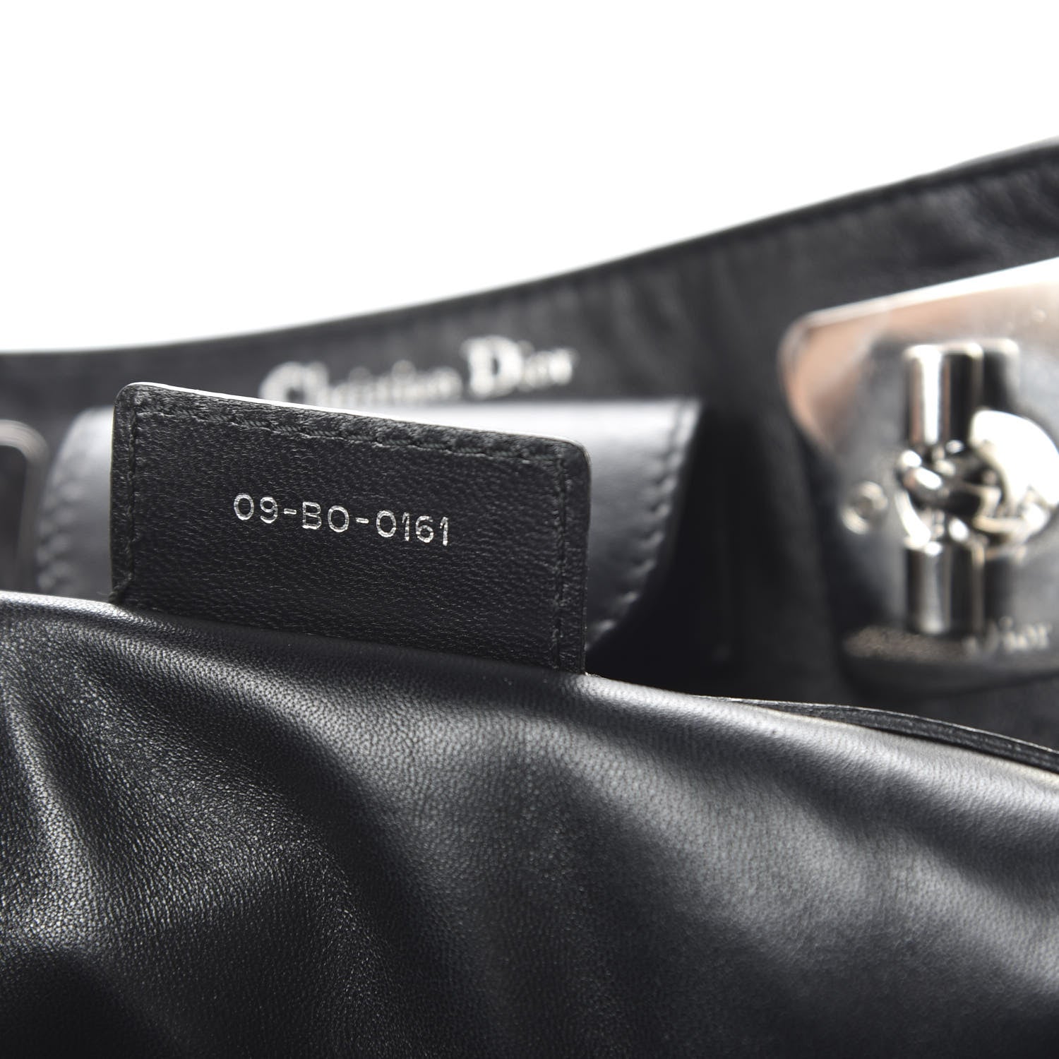 Christian Dior Lambskin Cannage Dior So Dior Tote Black 9 of 10