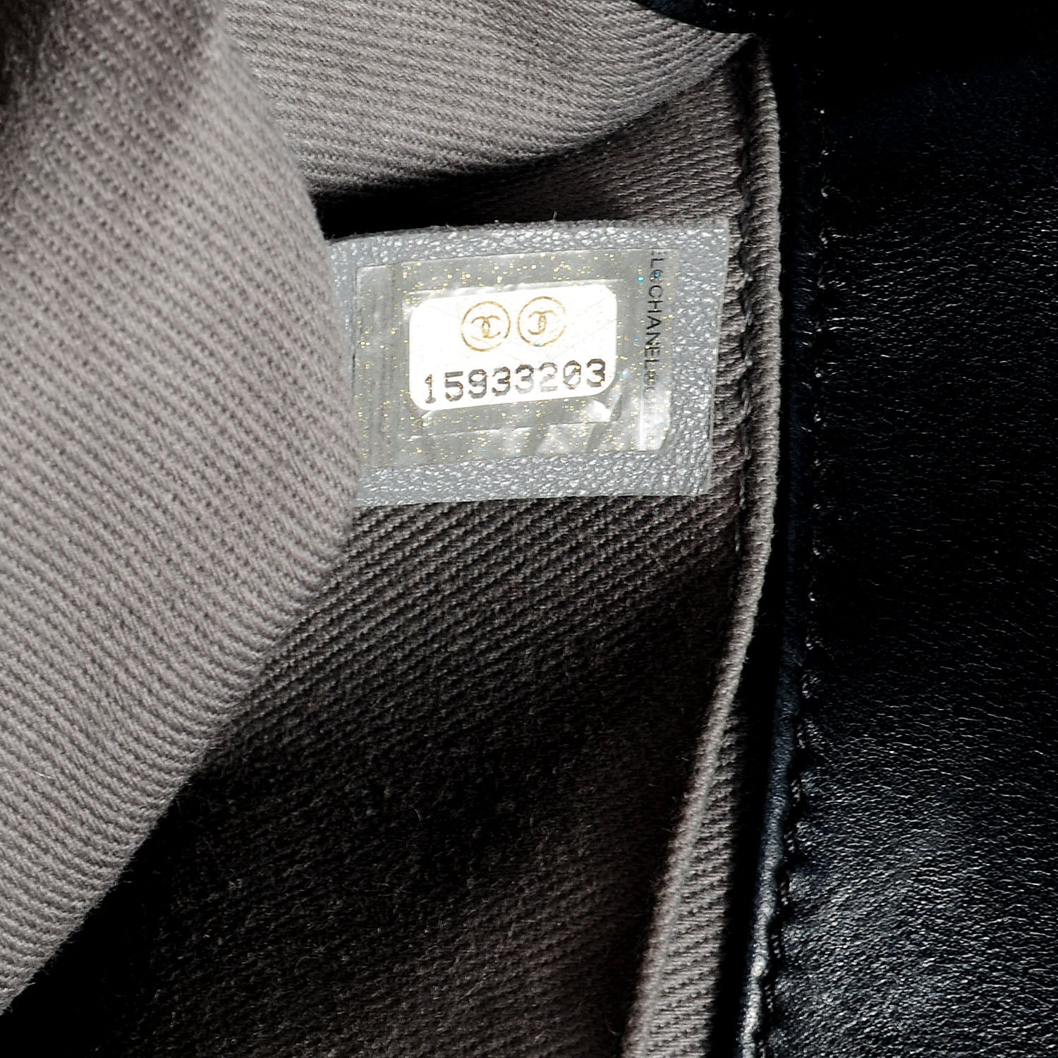 Chanel Lambskin Quilted Medium Boy Flap Black 8 of 8