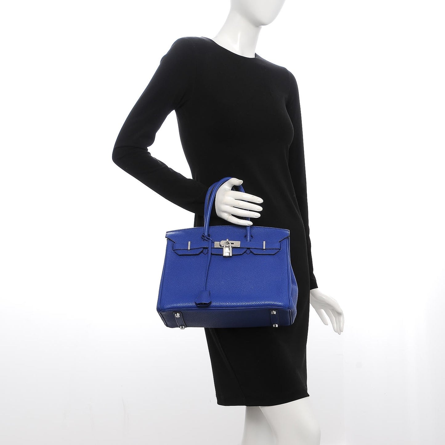 Togo Birkin 30 Bleu Electrique