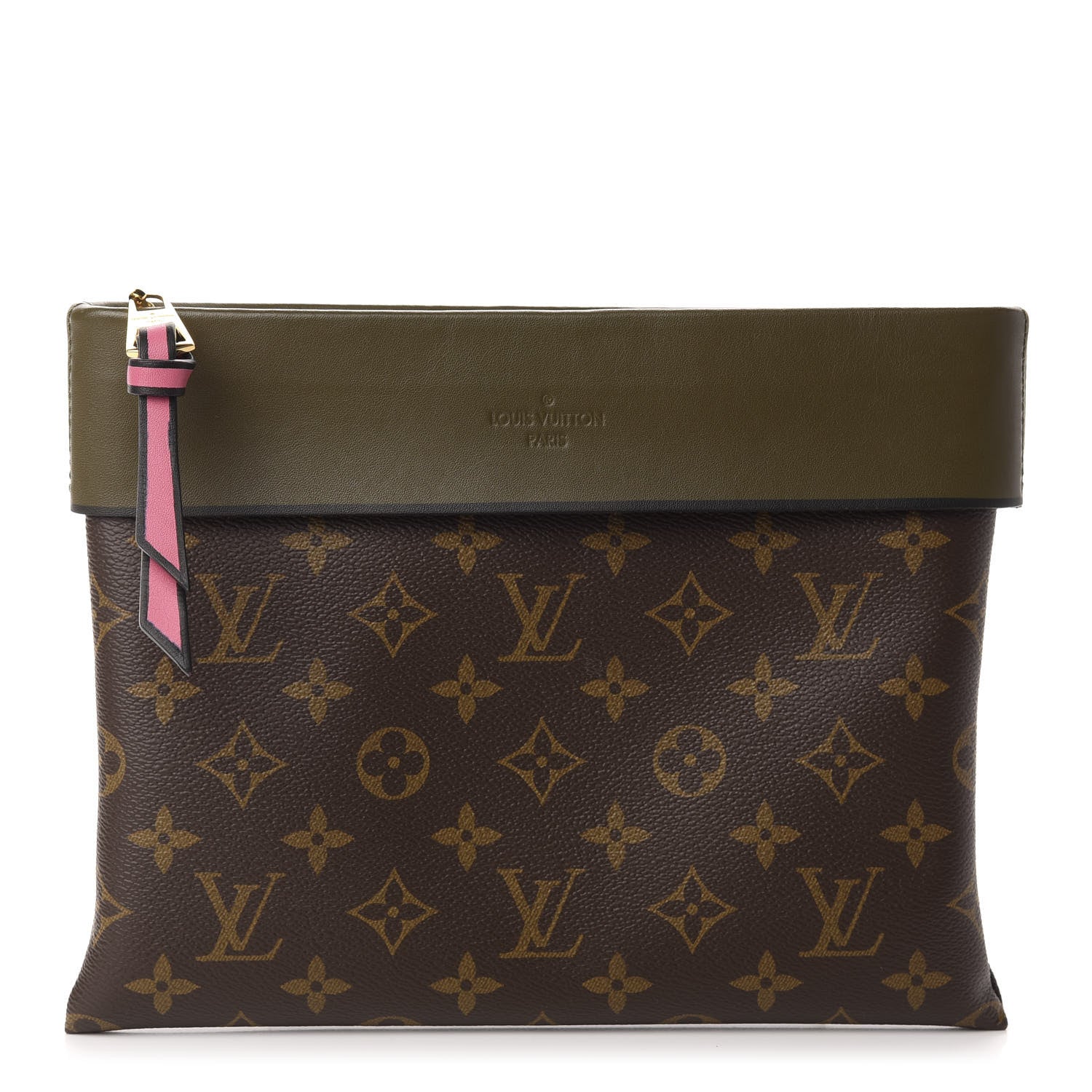 Louis Vuitton Monogram Tuileries Pochette Kaki 1 of 8