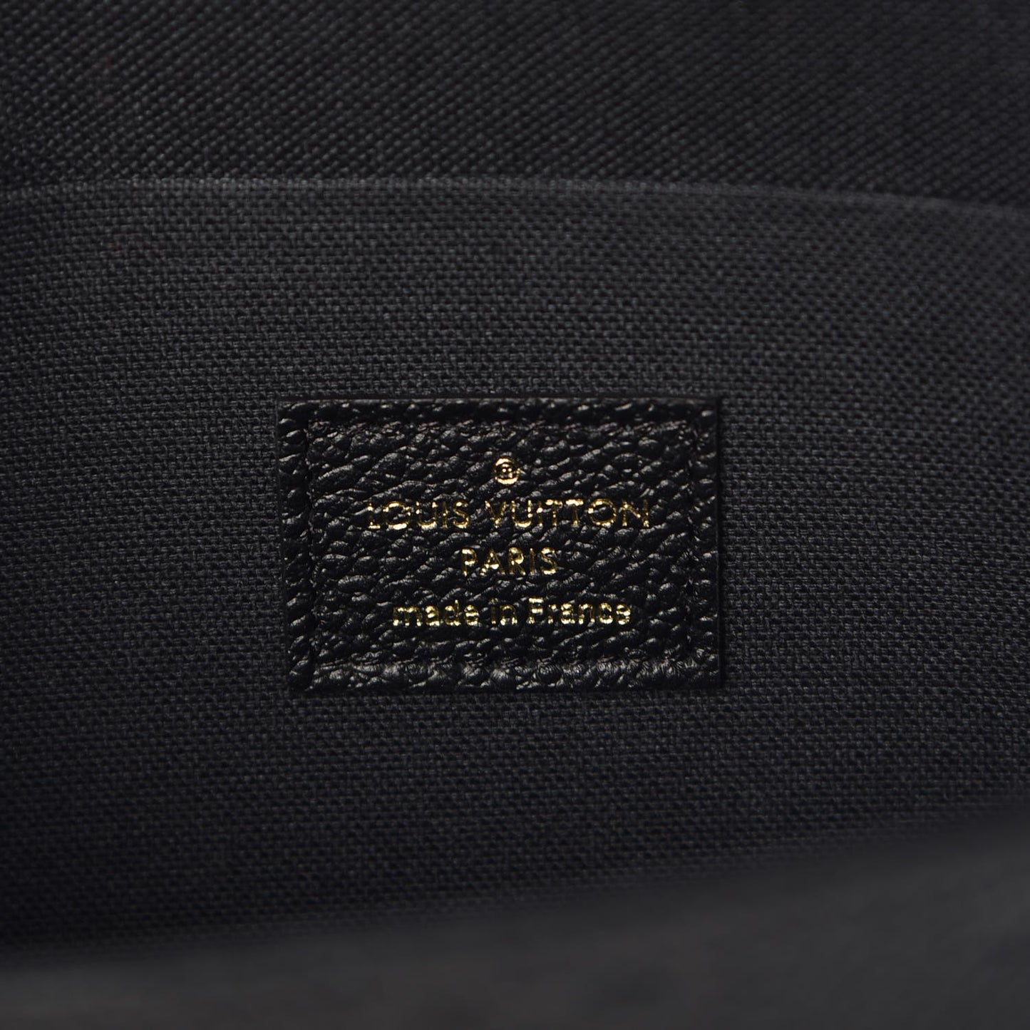 Empreinte Pochette Felicie Chain Wallet Black