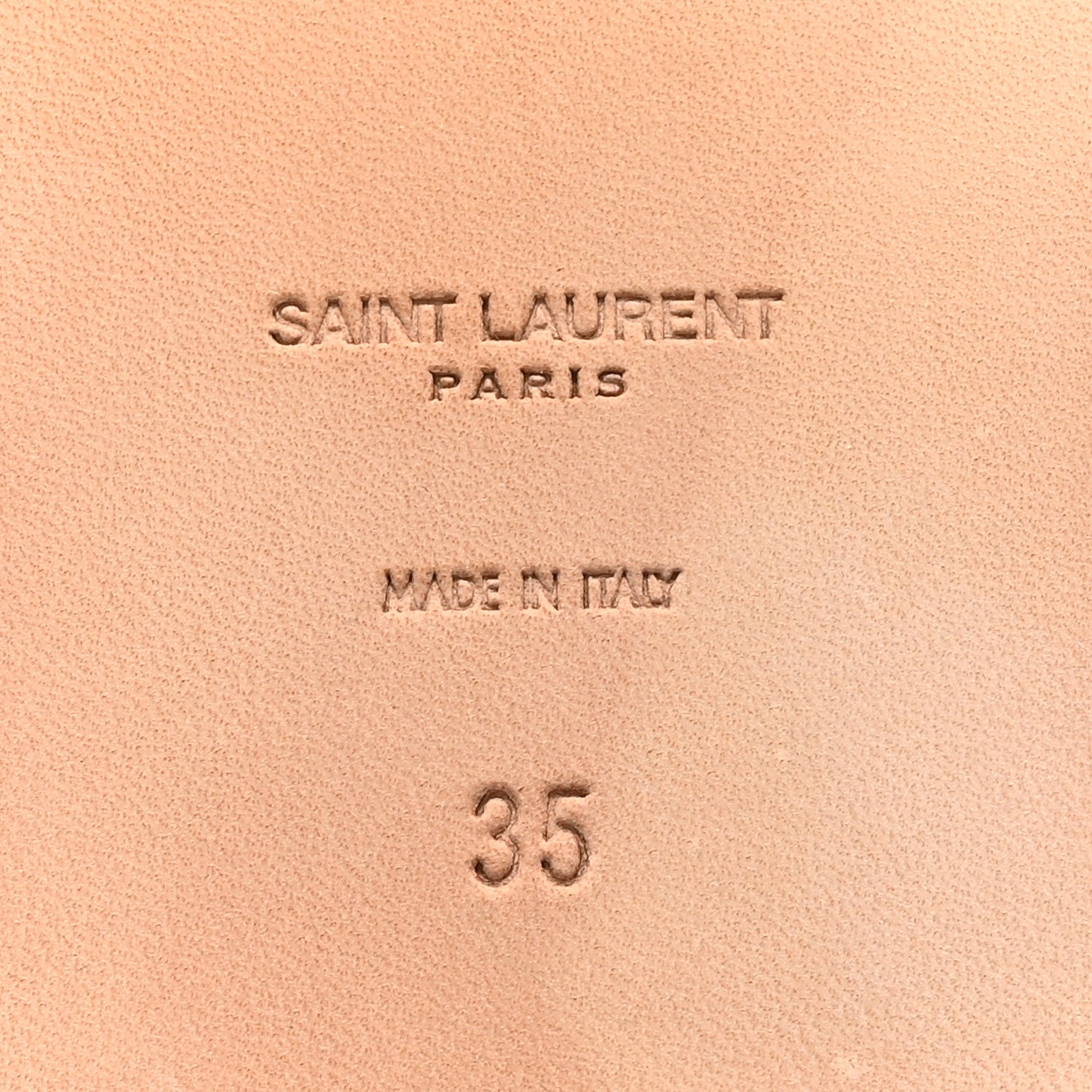 Saint Laurent Calfskin Raffia Cassandra Monogram Sandals 35 Black 7 of 9