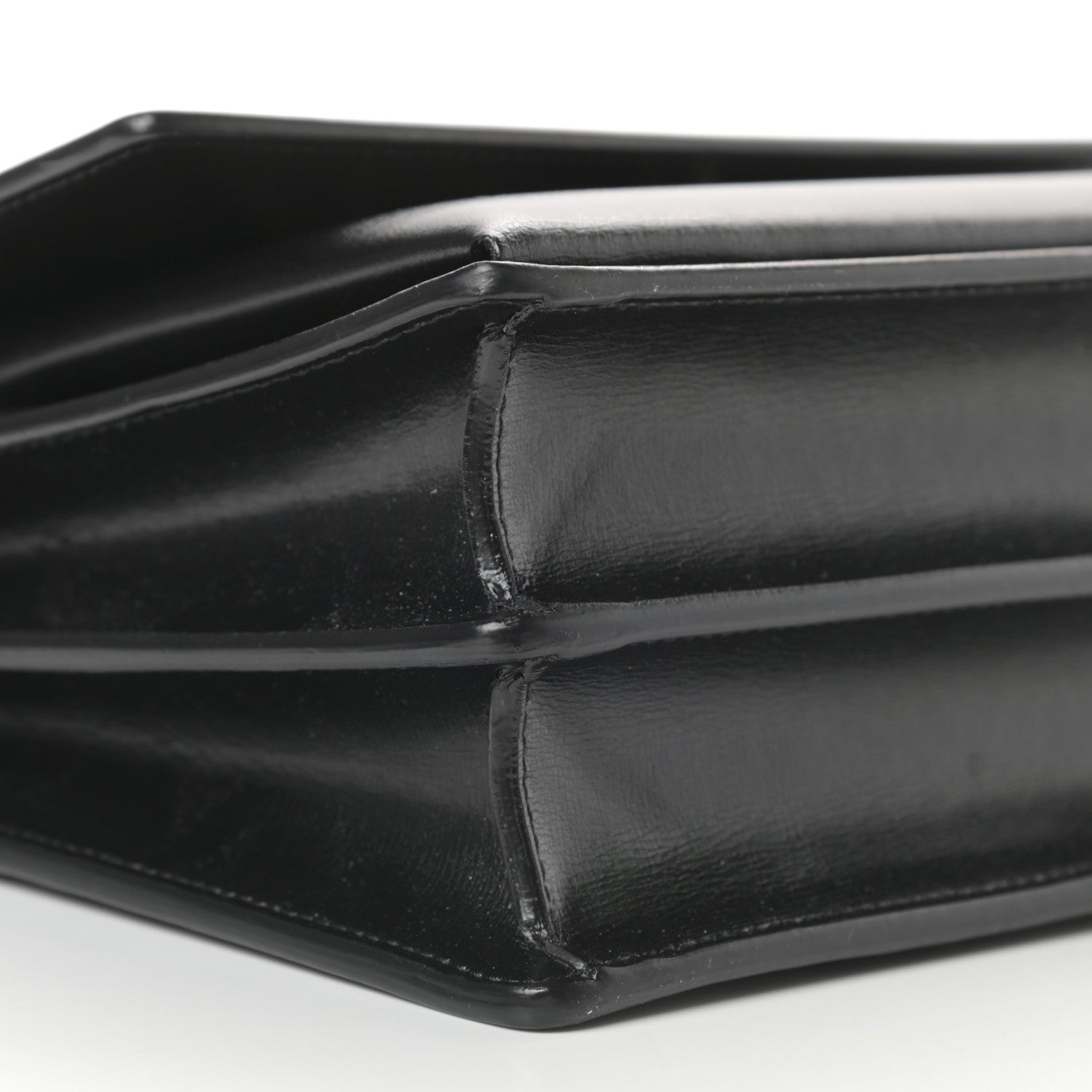 Saint Laurent Calfskin Medium Monogram Sunset Black 6 of 13
