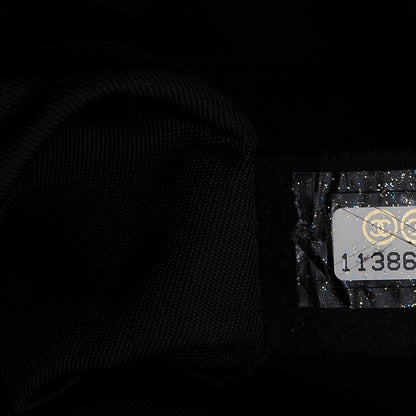 Chanel Coated Canvas Quilted Large Paris Biarritz Tote Black 7 of 7