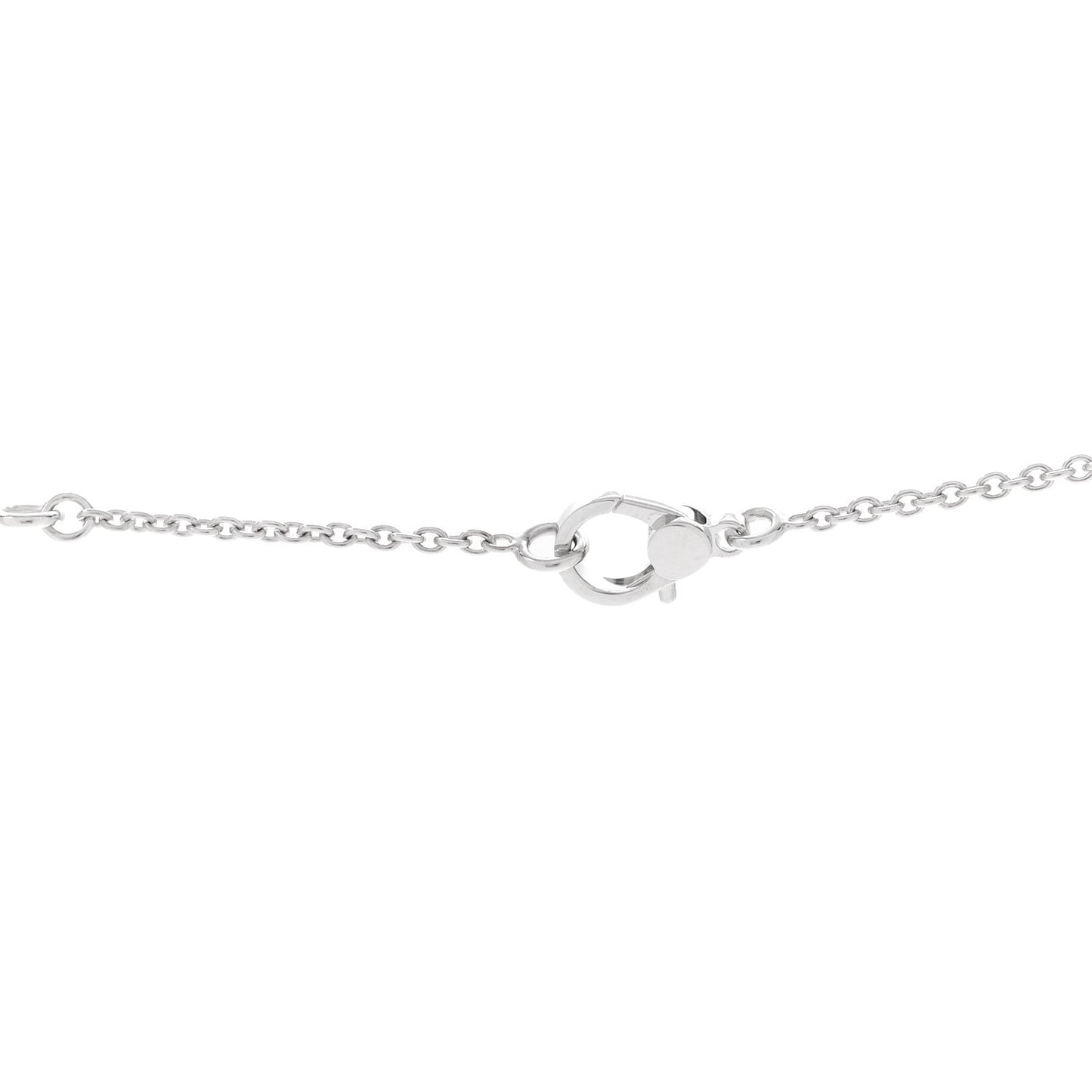 18K White Gold Diamond Finesse Pendant Necklace