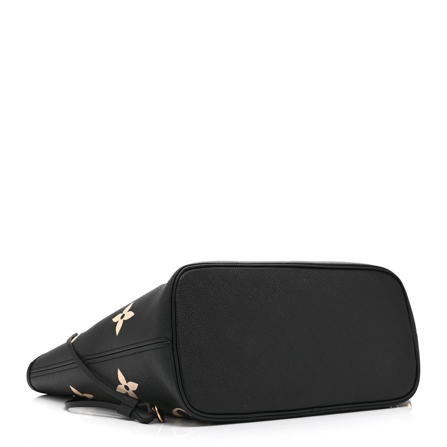 Louis Vuitton Empreinte Monogram Giant Neverfull MM Black Beige 5 of 10