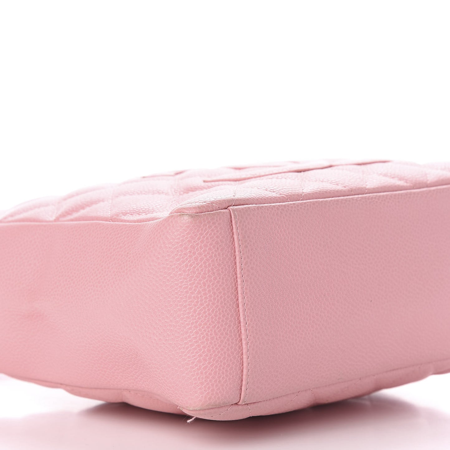 Caviar Quilted Petit Shopping Tote PST Pink