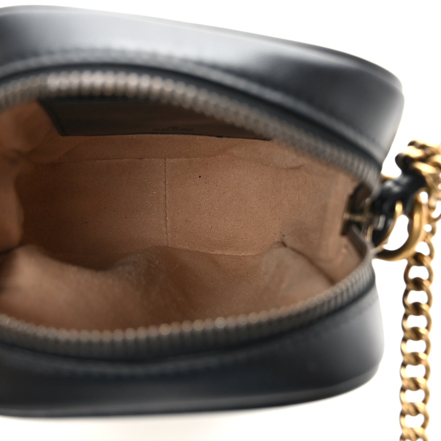 Gucci Calfskin Matelasse Mini GG Marmont Crossbody Bag Black 5 of 8
