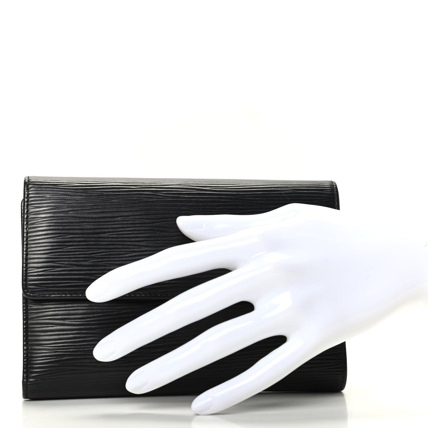 Epi Porte Tresor Etui Papiers Wallet Black