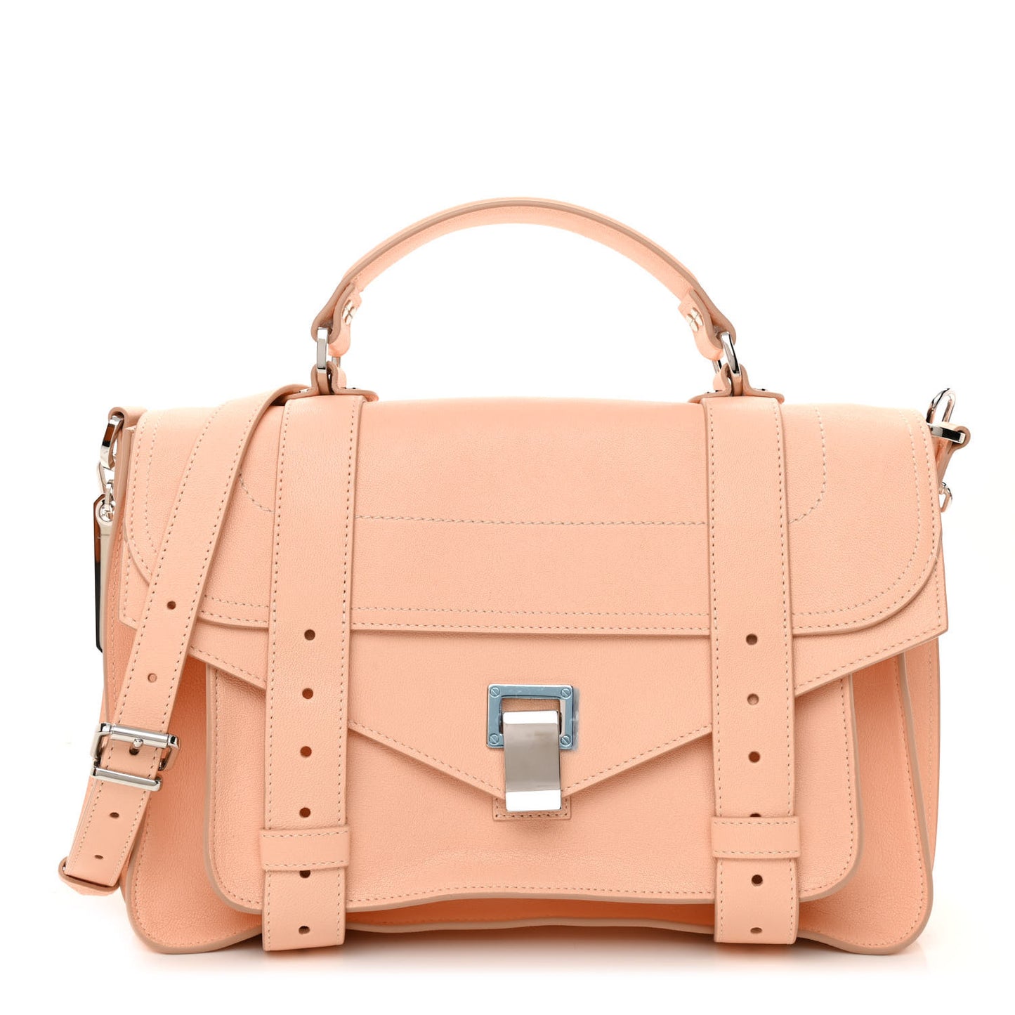 Lambskin Medium PS1 Satchel Peach