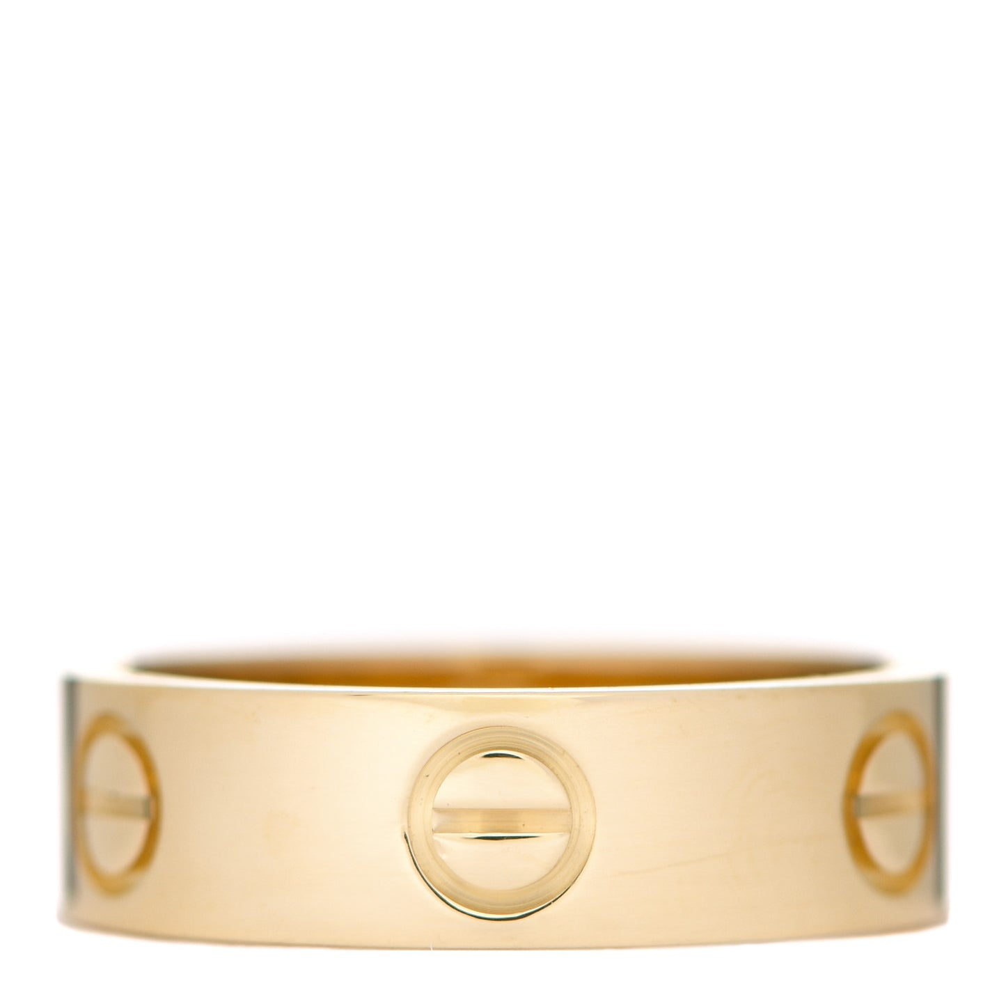 18K Yellow Gold 5.5mm LOVE Ring 53 6.5