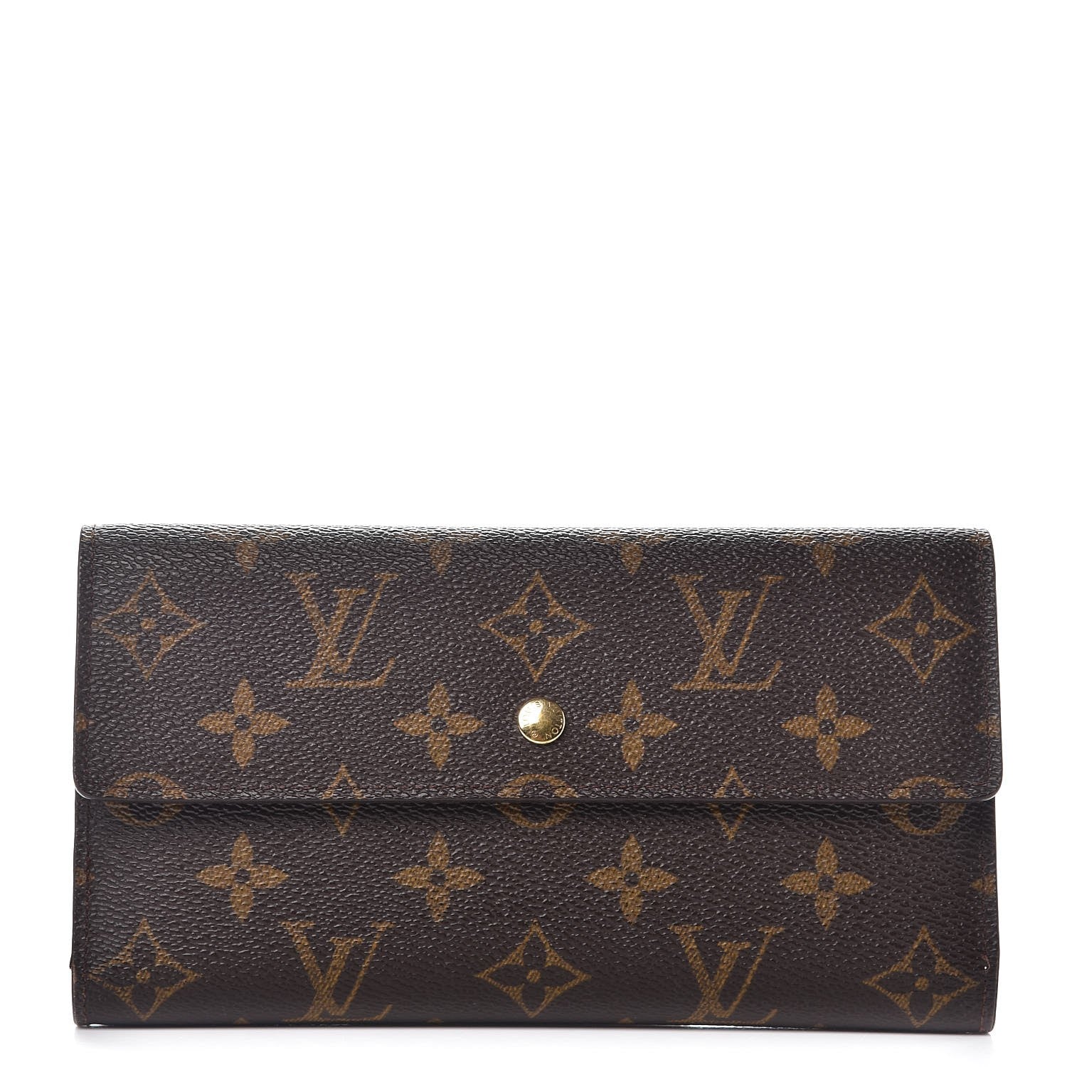Louis Vuitton Monogram Porte Tresor International Wallet 1 of 8