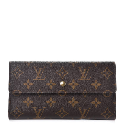 Louis Vuitton Monogram Porte Tresor International Wallet 1 of 8