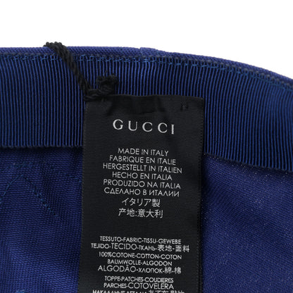 Gucci X MLB Cotton NY Yankees Baseball Hat 57-61 Blue 7 of 7