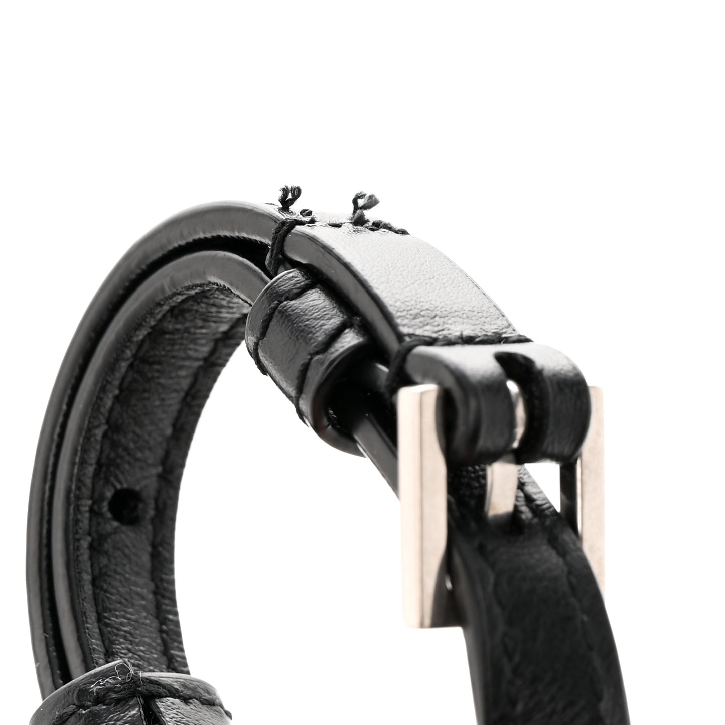 Calfskin Y Quilted Monogram Toy Loulou Crossbody Bag Black