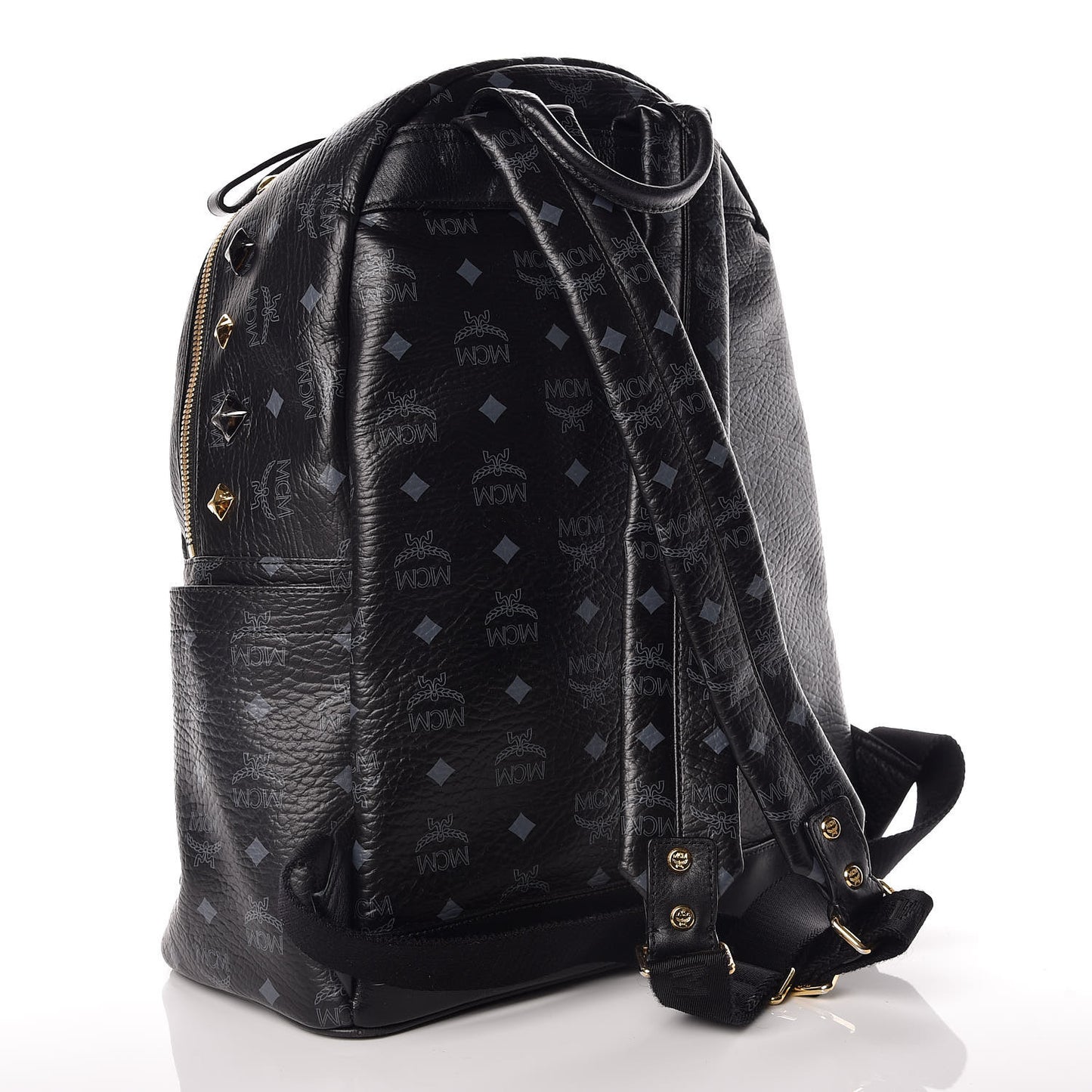 Visetos Studded Medium Stark M Backpack Black