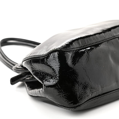 Miu Miu Vitello Shine Top Handle Bag Black 4 of 10