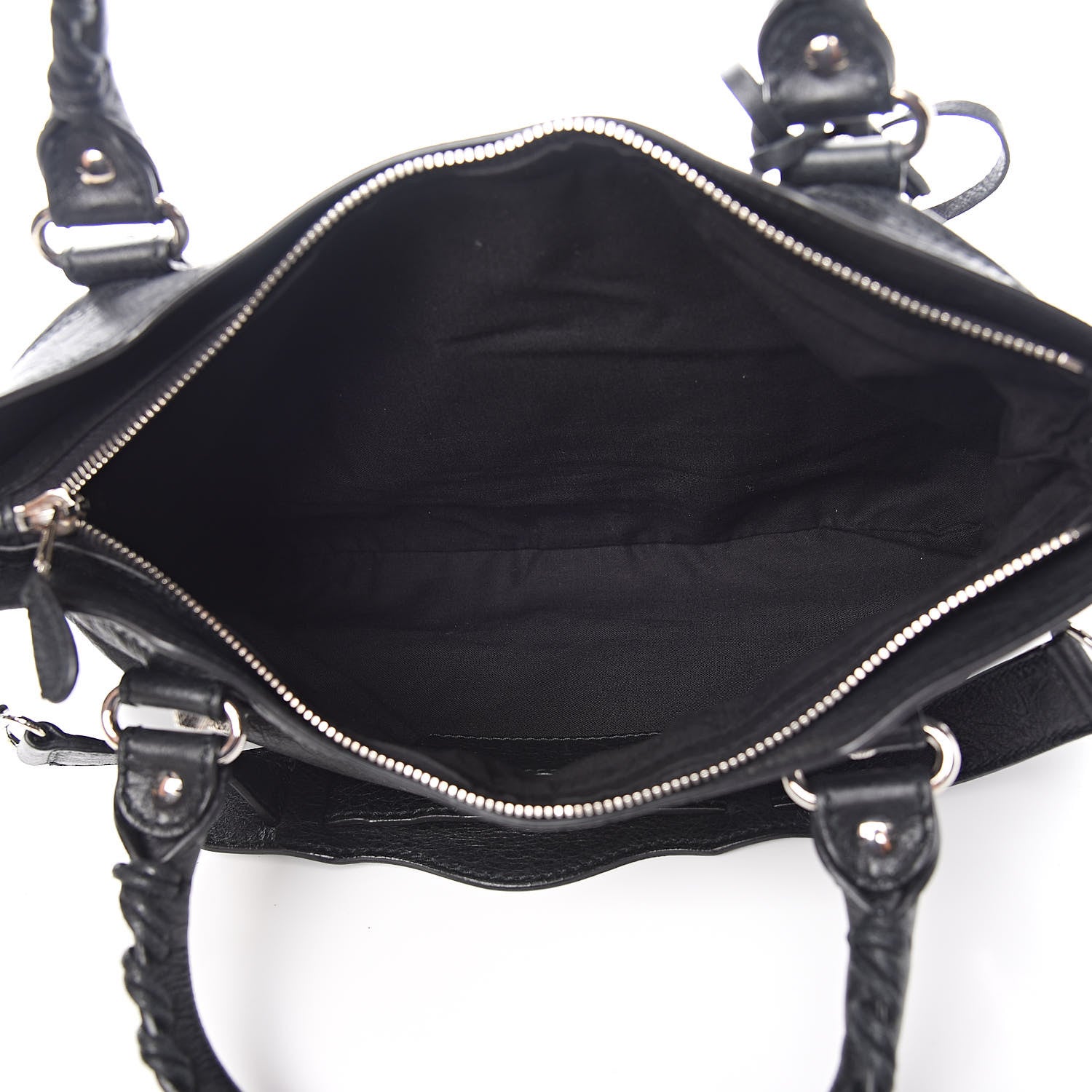 Balenciaga Agneau Giant 12 Silver Hardware First Black 5 of 10