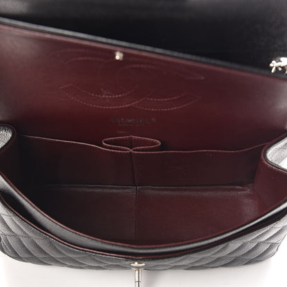 Chanel Caviar Quilted Jumbo Double Flap Black 8 of 11