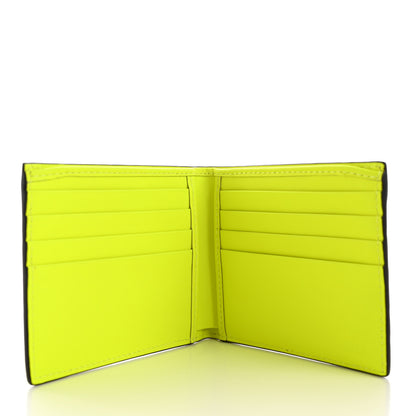Gucci Rubber Effect GG Embossed Bi-Fold Wallet Fluorescent Yellow 5 of 9