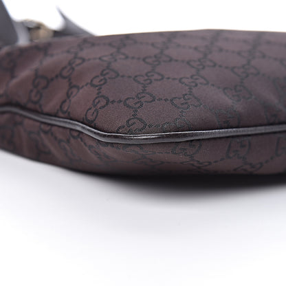 Gucci Nylon Monogram Flat Messenger Bag Brown 5 of 12