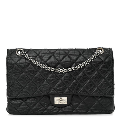Chanel Aged Calfskin Quilted 2.55 Reissue 226 Flap Black 1 of 12