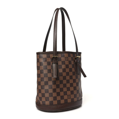 Louis Vuitton Damier Ebene Marais Bucket 23 3 of 10