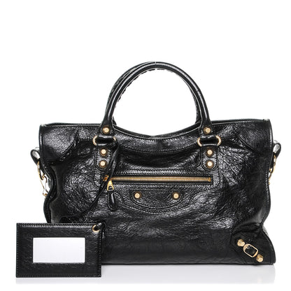 Balenciaga Agneau Giant 12 Gold Hardware City Black 1 of 6