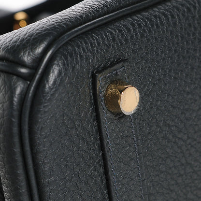 Hermes Togo Birkin 30 Bleu Ocean 17 of 25