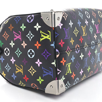 Louis Vuitton LV X TM Monogram Multicolor Speedy Soft 30 Black 8 of 9