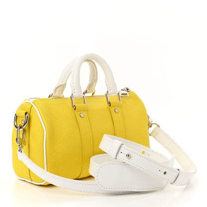 Louis Vuitton Taurillon Everyday LV Keepall XS Yellow 3 of 9