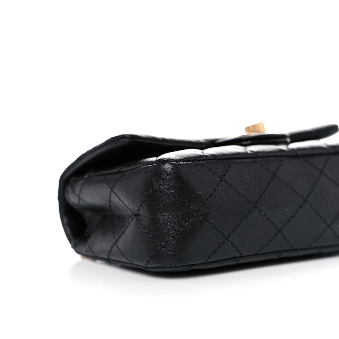 Lambskin Calfskin Tweed Success Story Set of 4 Minis Bags Black