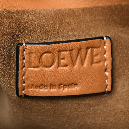 Loewe Calfskin Mini Flamenco Knot Clutch Warm Desert 6 of 9