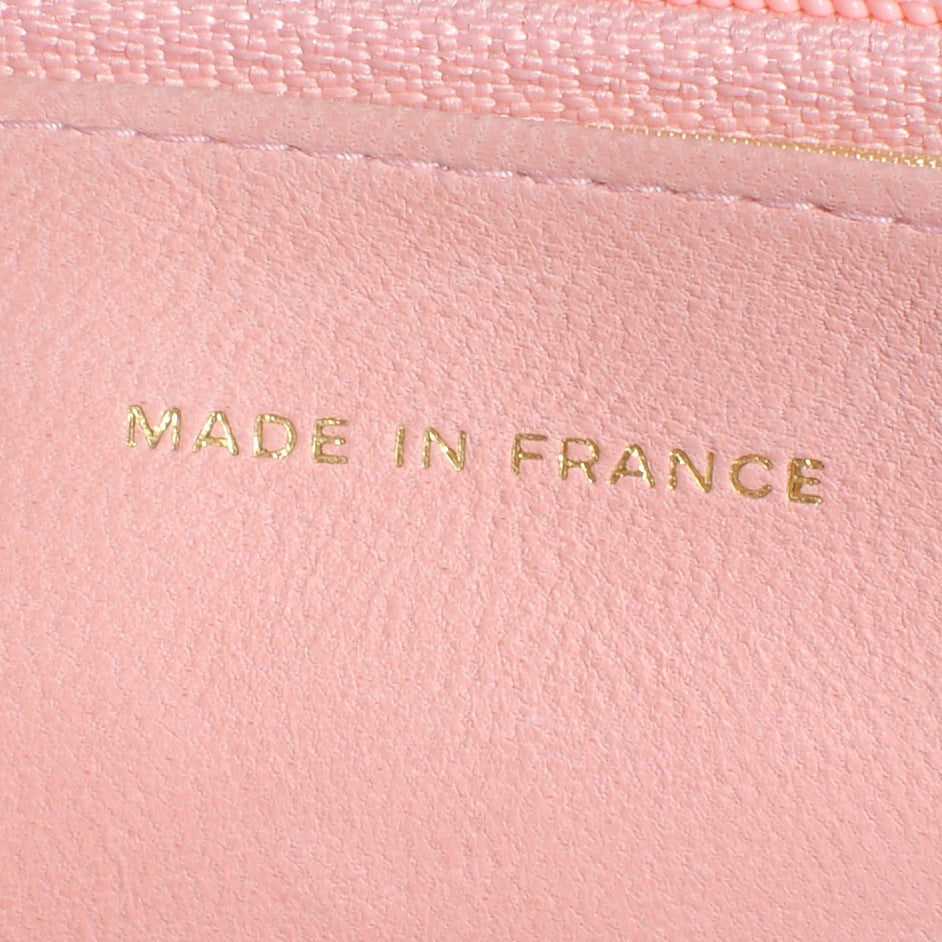 Chanel Caviar Wallet on Chain WOC Pink 7 of 8