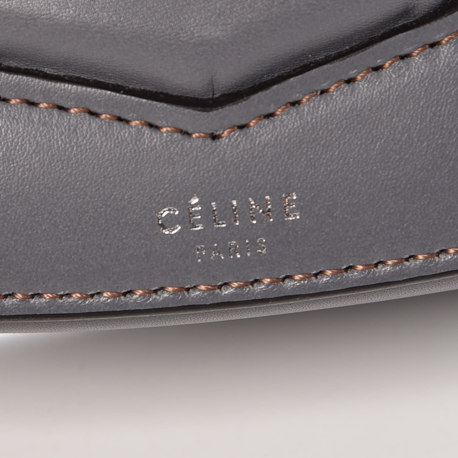 Celine Supersoft Calfskin Small Trotteur Storm 6 of 9