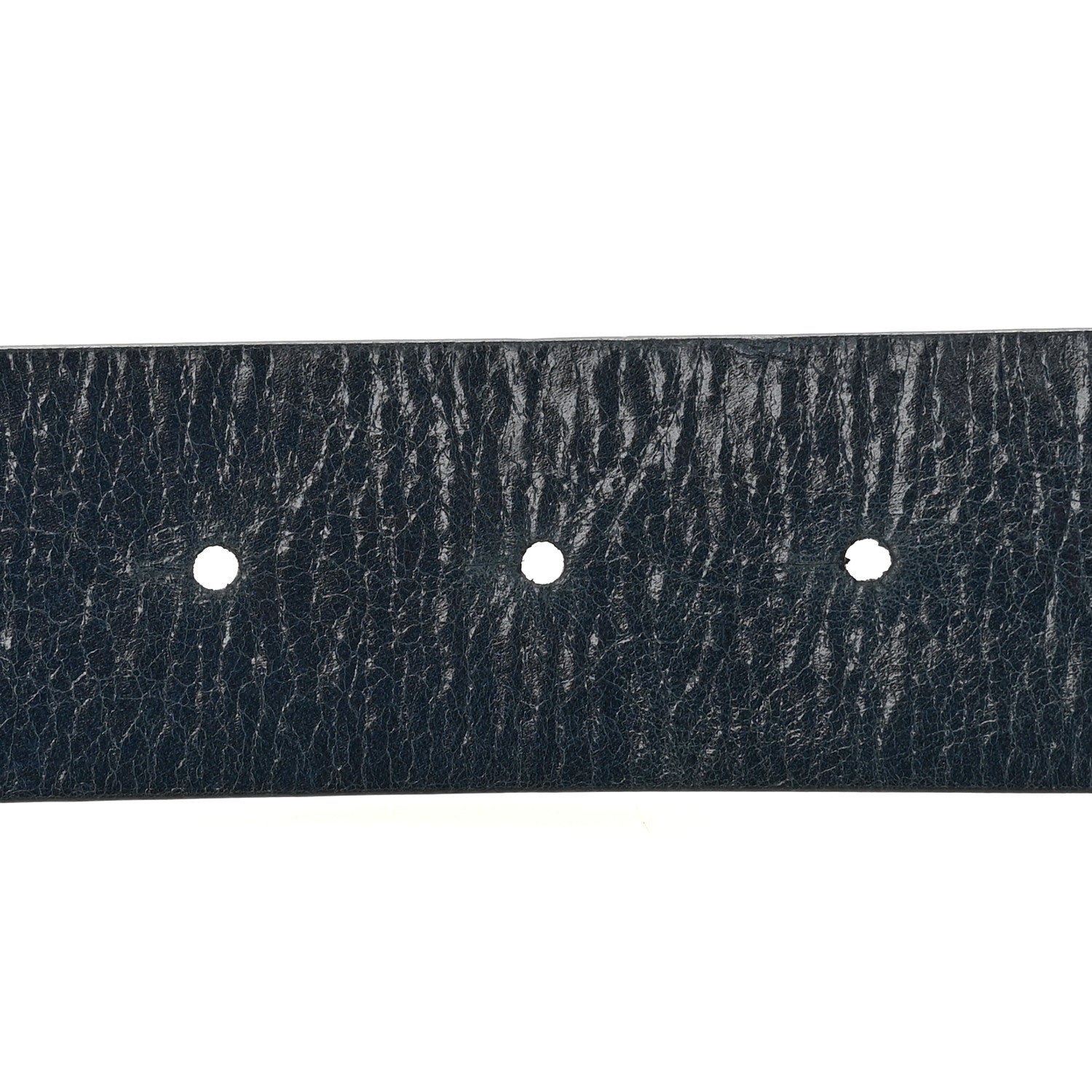 Chanel Calfskin CC Reversible Belt 85 34 Navy 3 of 6