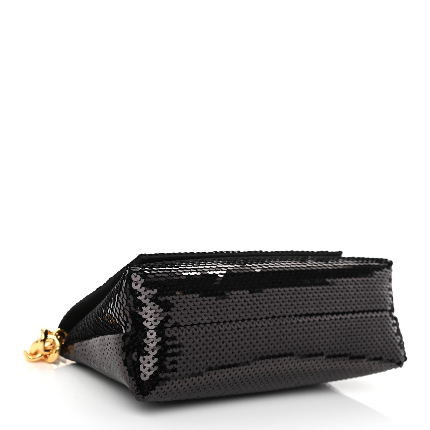 Tom Ford Sequin Mini Label Shoulder Bag Black 4 of 8
