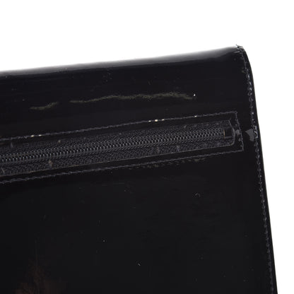 Chanel Patent CC Wallet Black 7 of 16