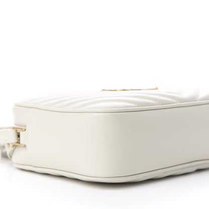 Saint Laurent Calfskin Matelasse Monogram Lou Camera Bag Crema Soft 7 of 13