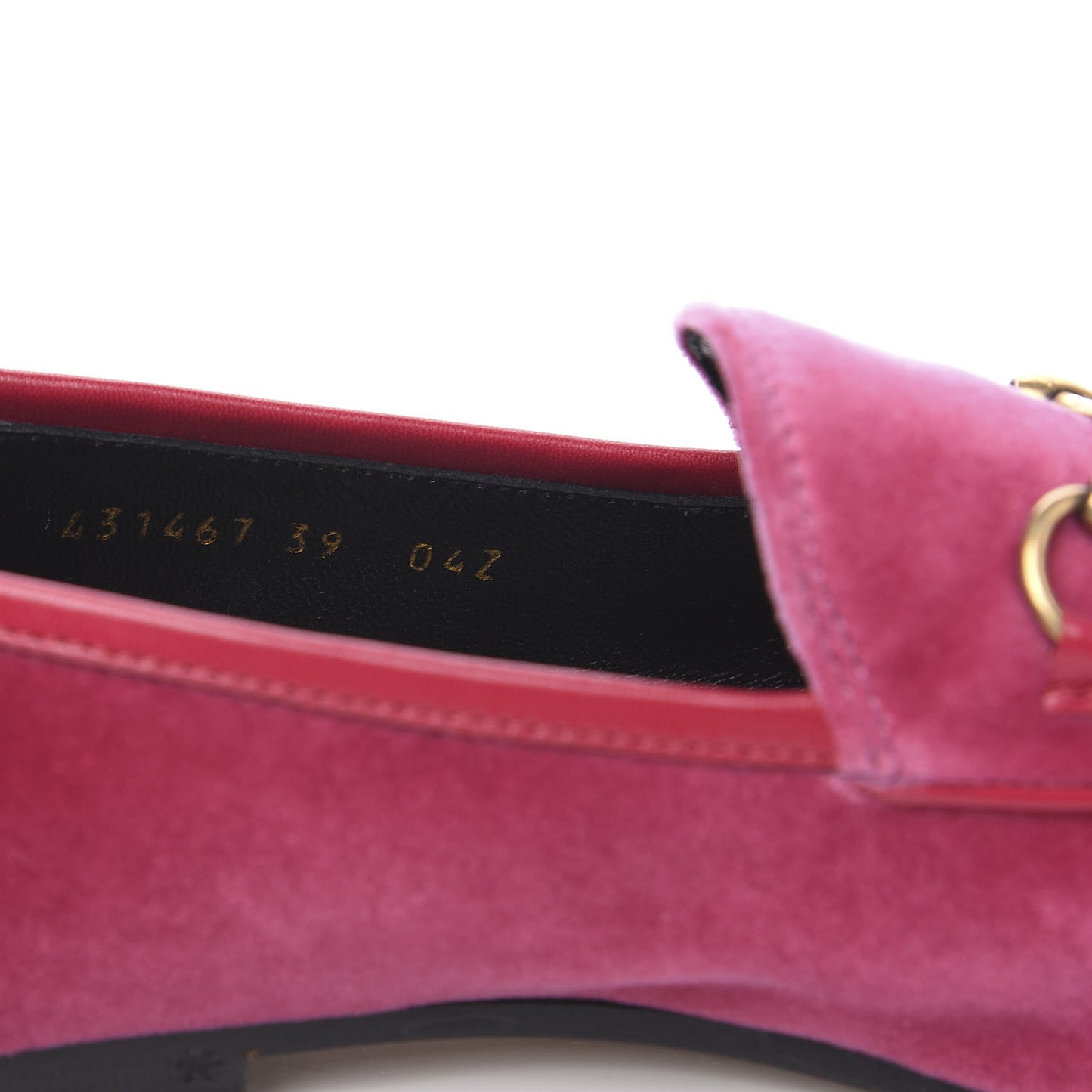 Velvet Horsebit Womens Jordaan Loafers 39 Light Raspberry Rose