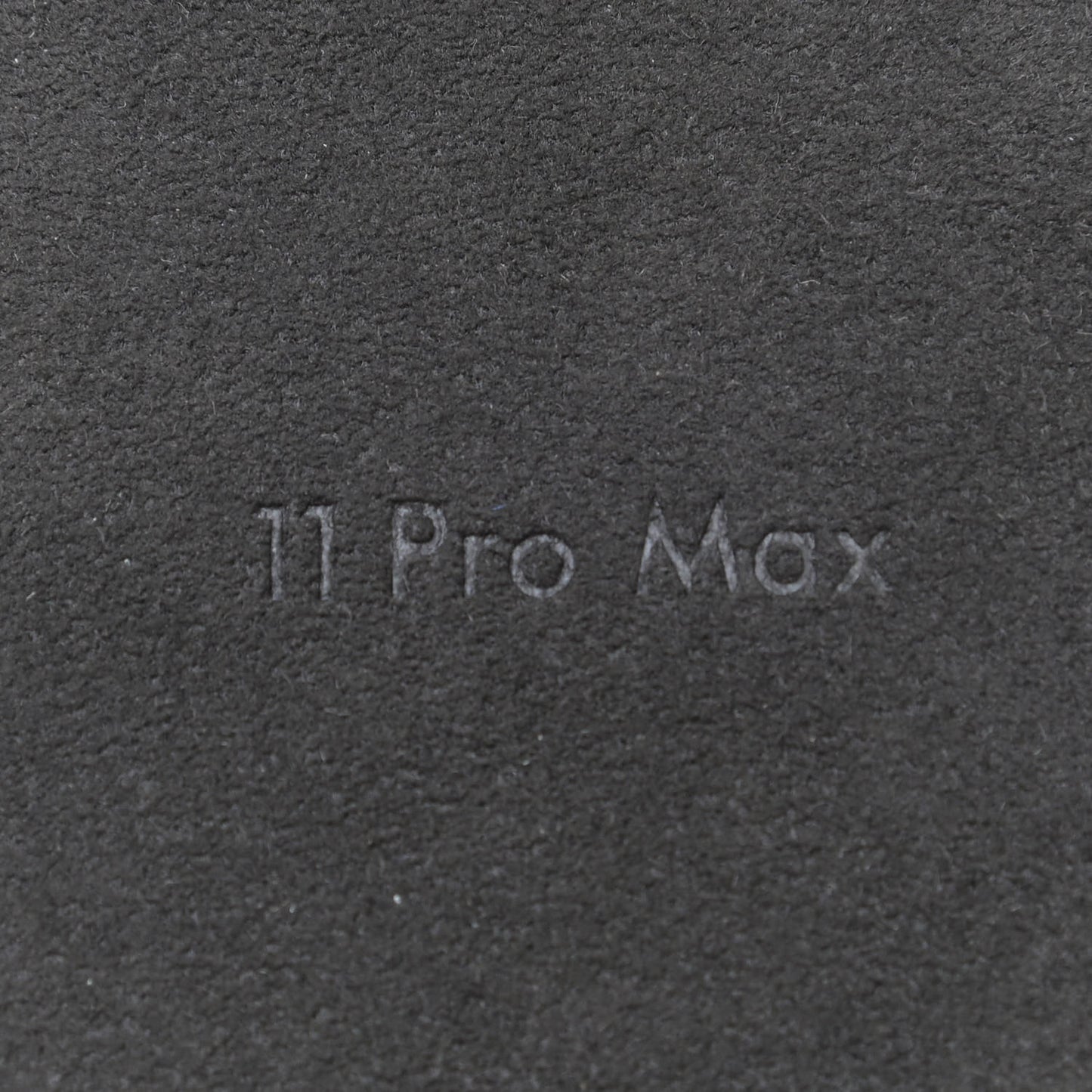 Monogram iPhone 11 Pro Max Bumper Black