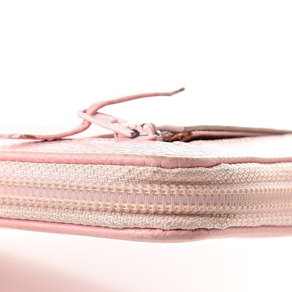 Chanel Caviar Zip Around Wallet Pink 13 of 14
