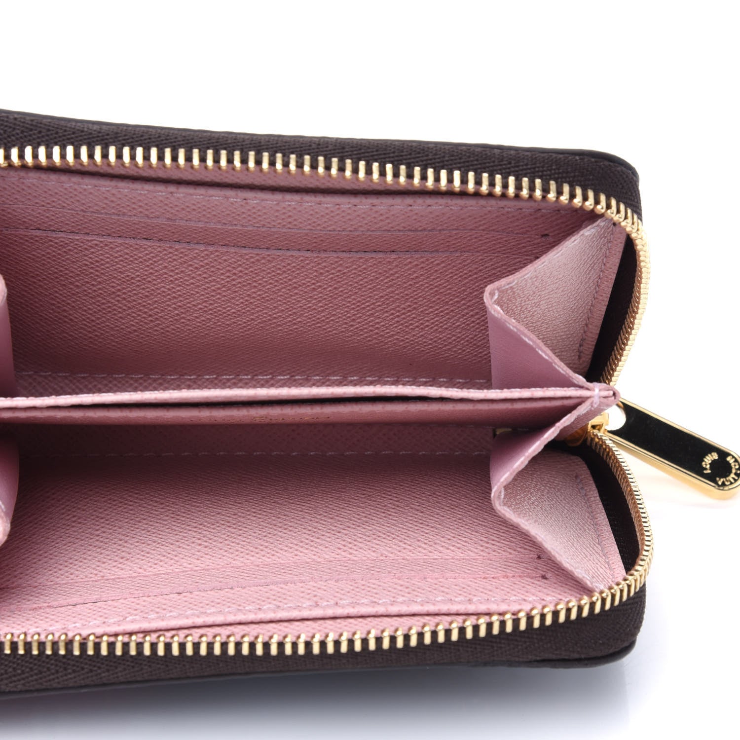 Louis Vuitton Monogram 2020 Christmas Animation Big Wheel Zippy Coin Purse Rose Ballerine 3 of 4