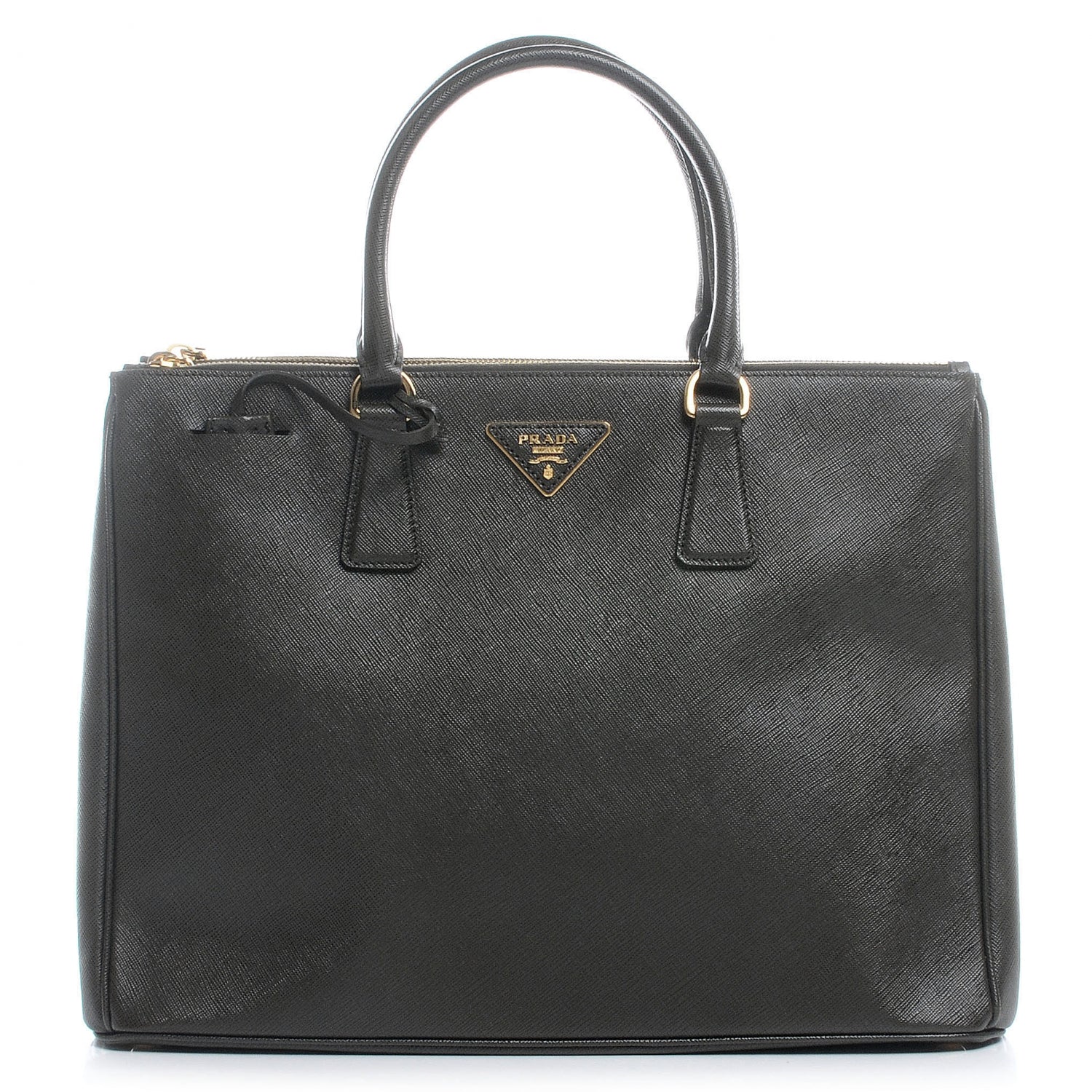 Prada Saffiano Lux Tote Militare 1 of 9