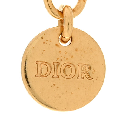 Christian Dior Metal Crystal Dio(r)evolution Star Necklace Gold 4 of 7